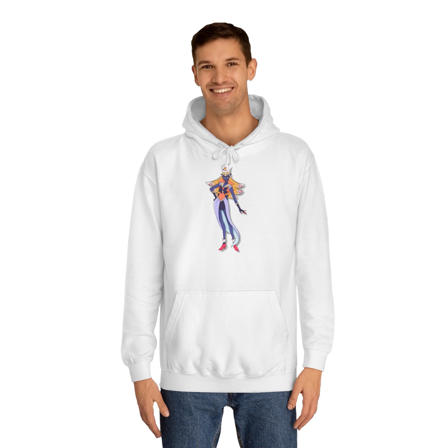 Space Warrior Sir Pentious College Hoodie