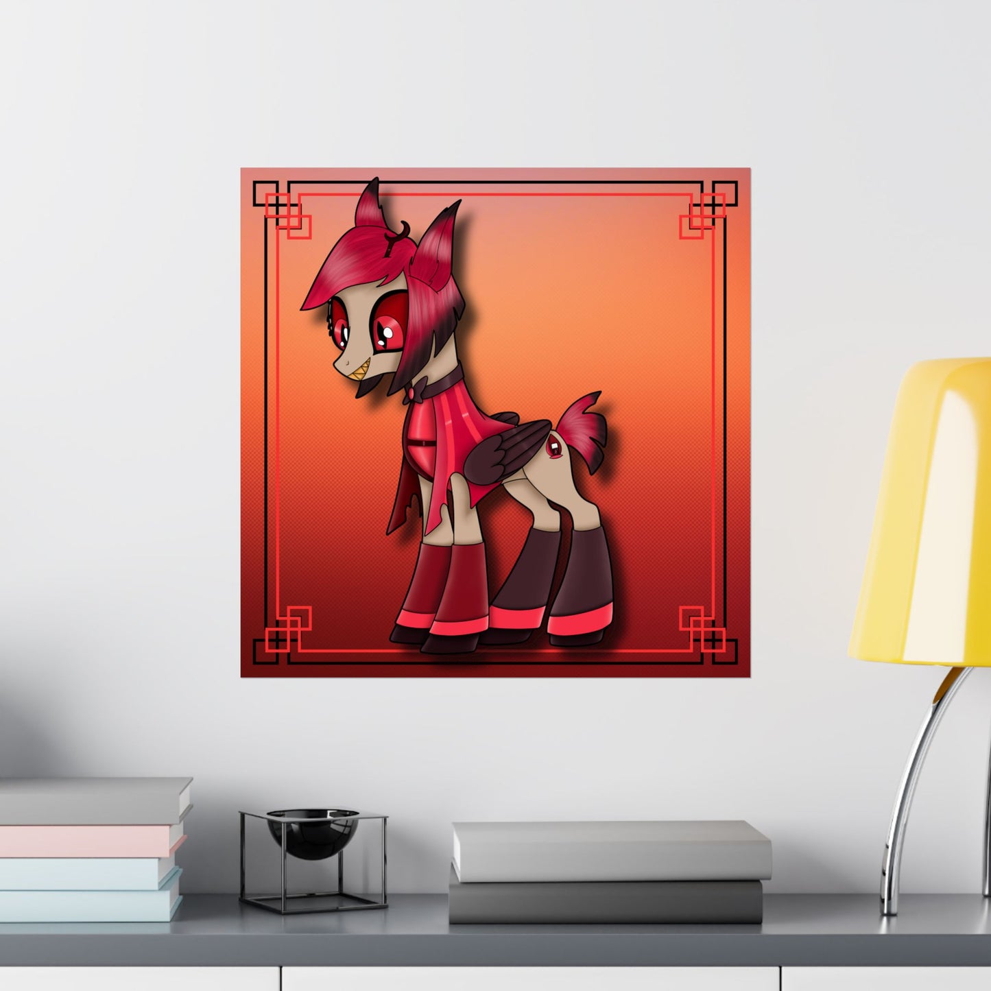 Pony Alastor Matte Vertical Posters