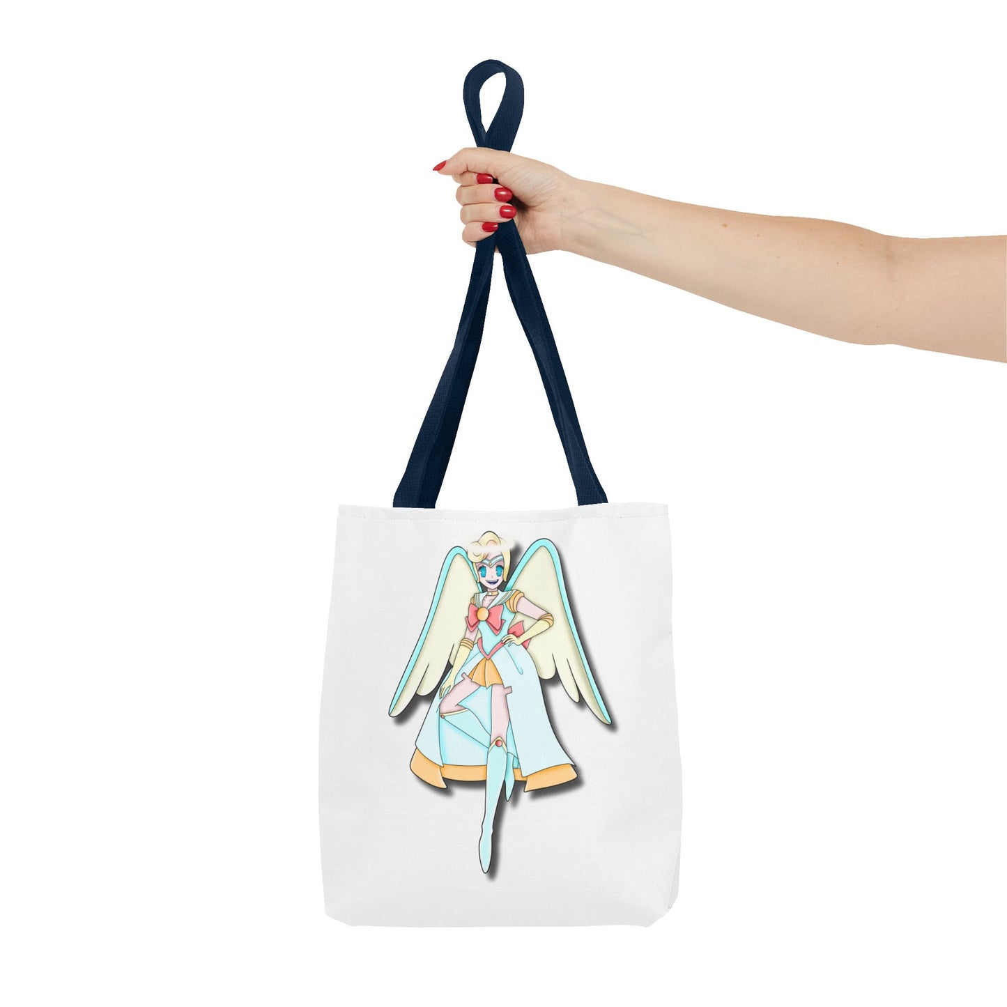 Space Warrior Saint Peter Tote Bag