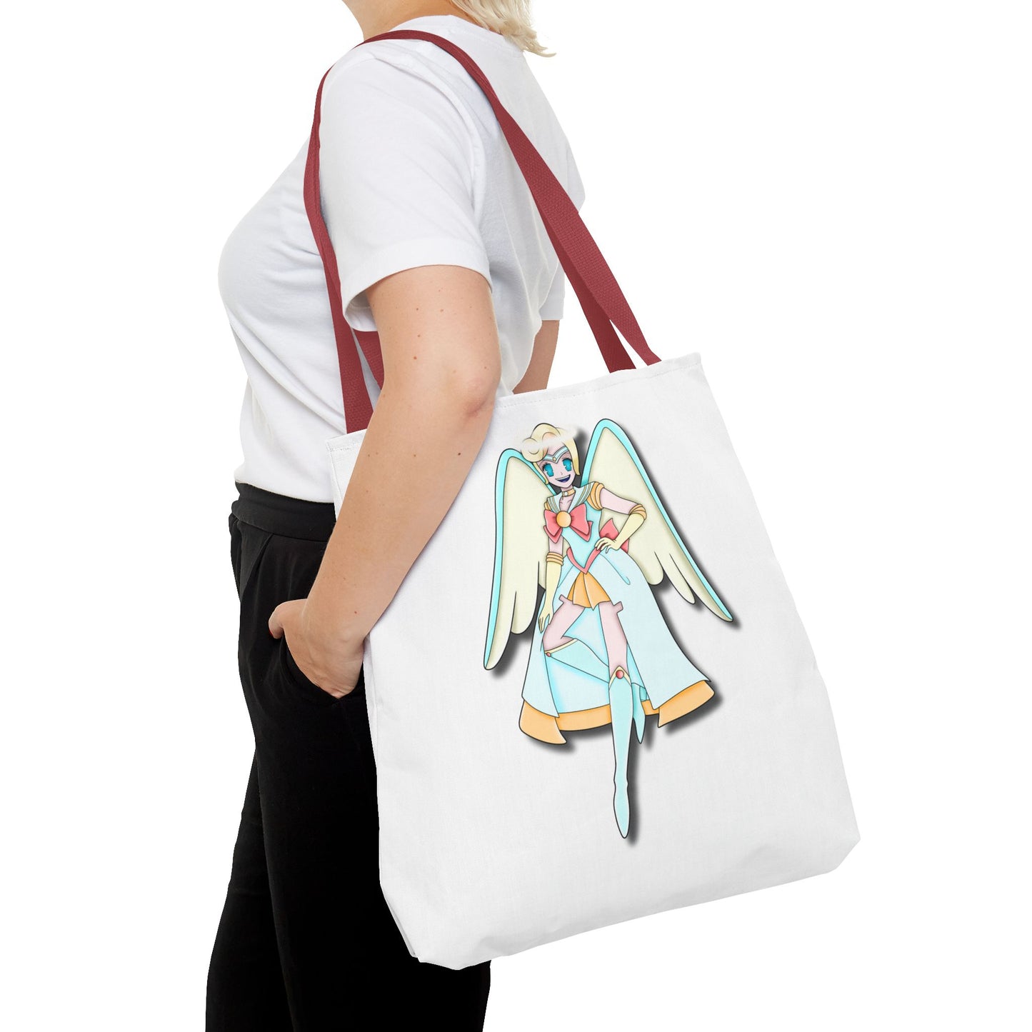 Space Warrior Saint Peter Tote Bag