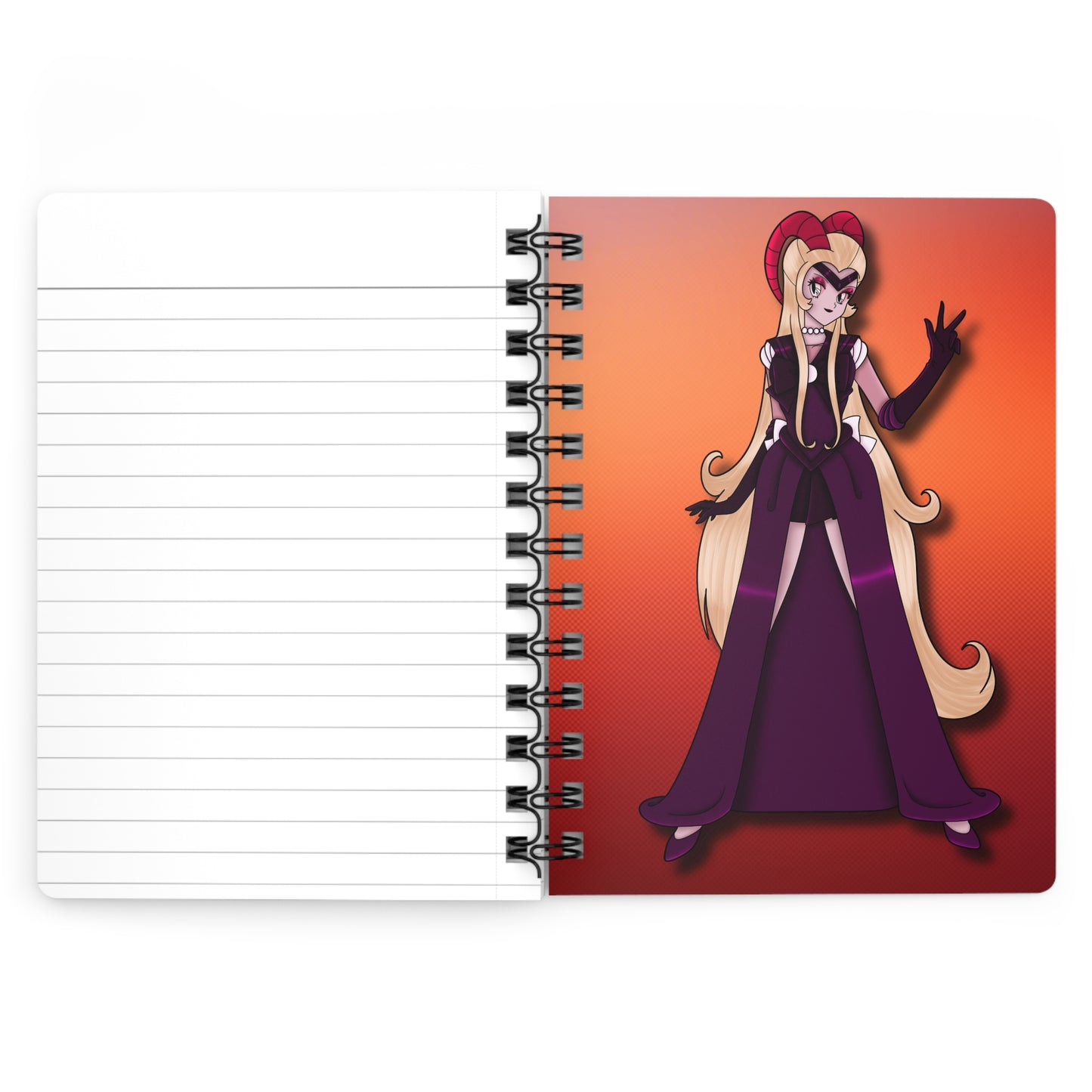 Space Warrior Lilith Spiral Bound Journal