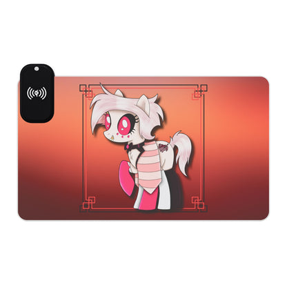 Pony Angel Dust LED Gaming Mouse Pad