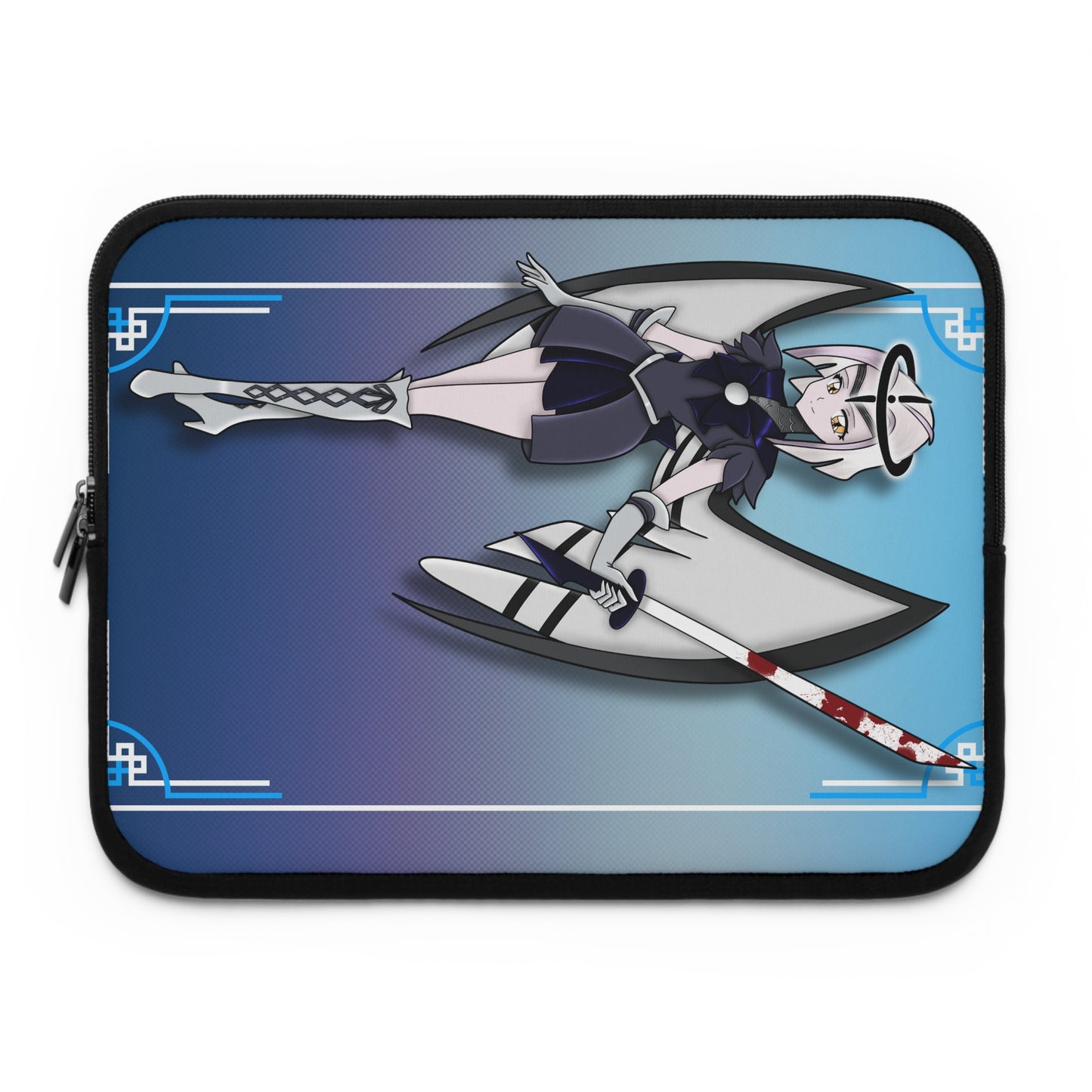 Space Warrior Lute Laptop Sleeve