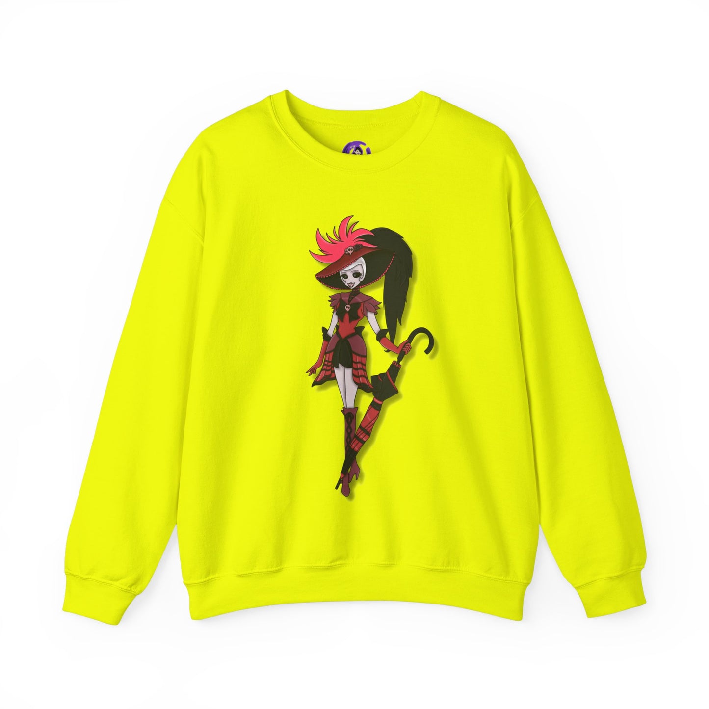 Space Warrior Rosie Heavy Blend™ Crewneck Sweatshirt