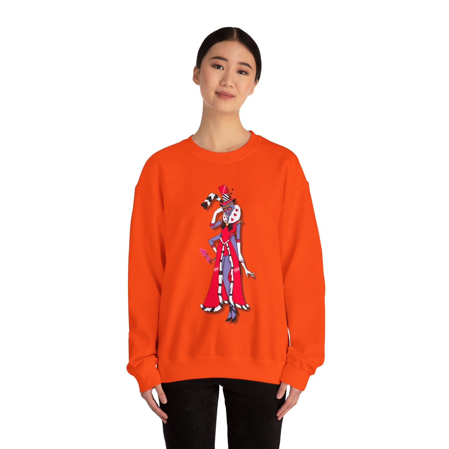 Space Warrior Valentino Heavy Blend™ Crewneck Sweatshirt