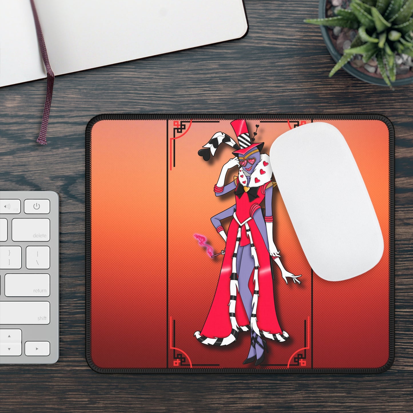 Space Warrior Valentino Gaming Mouse Pad