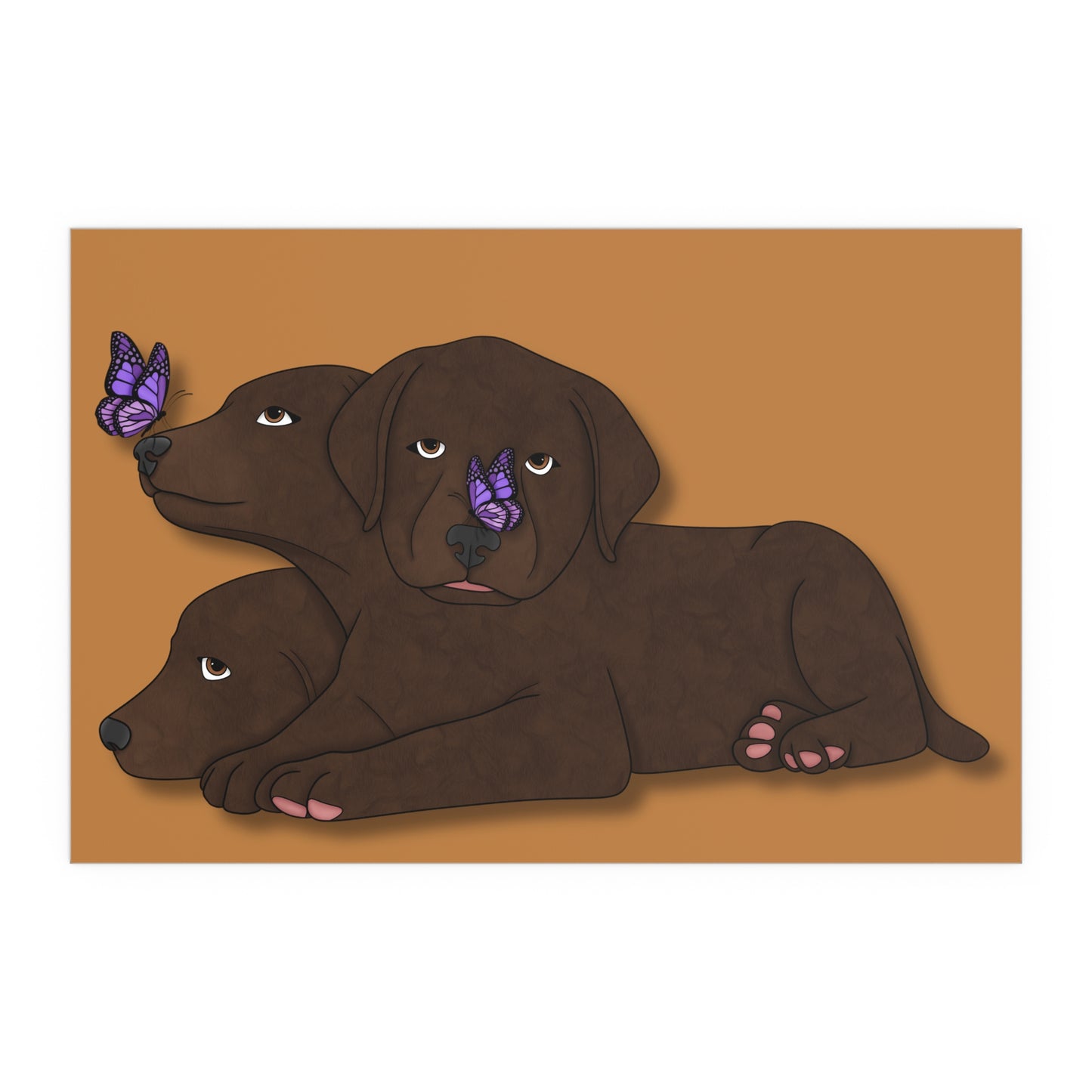 Cerberus Puppy Indoor and Outdoor Silk Posters