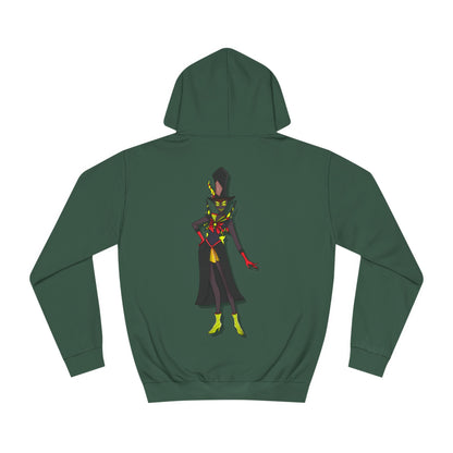 Space Warrior Zestial College Hoodie