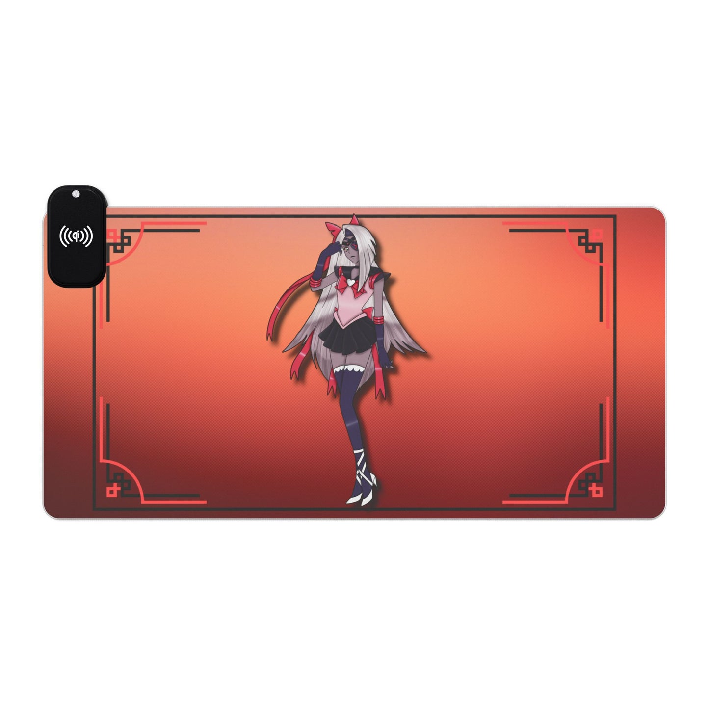 Space Warrior Vaggie LED Gaming Mouse Pad