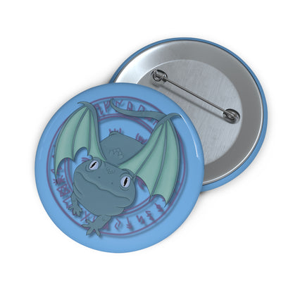 Baby Dragon Pin Buttons