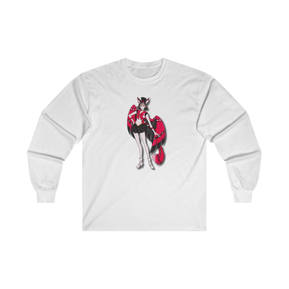 Space Warrior Husk Ultra Cotton Long Sleeve Tee