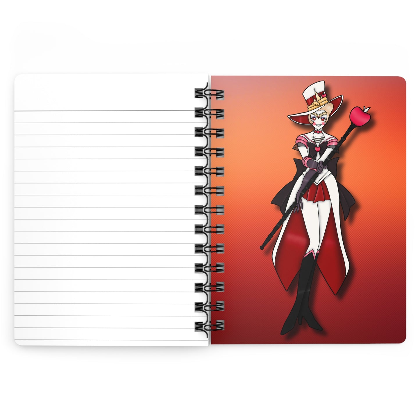 Space Warrior Lucifer Spiral Bound Journal