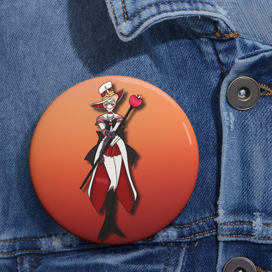 Space Warrior Lucifer Pin Button