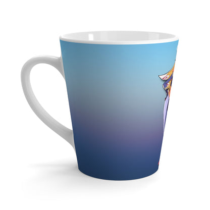 Space Warrior Sir Pentious Latte Mug