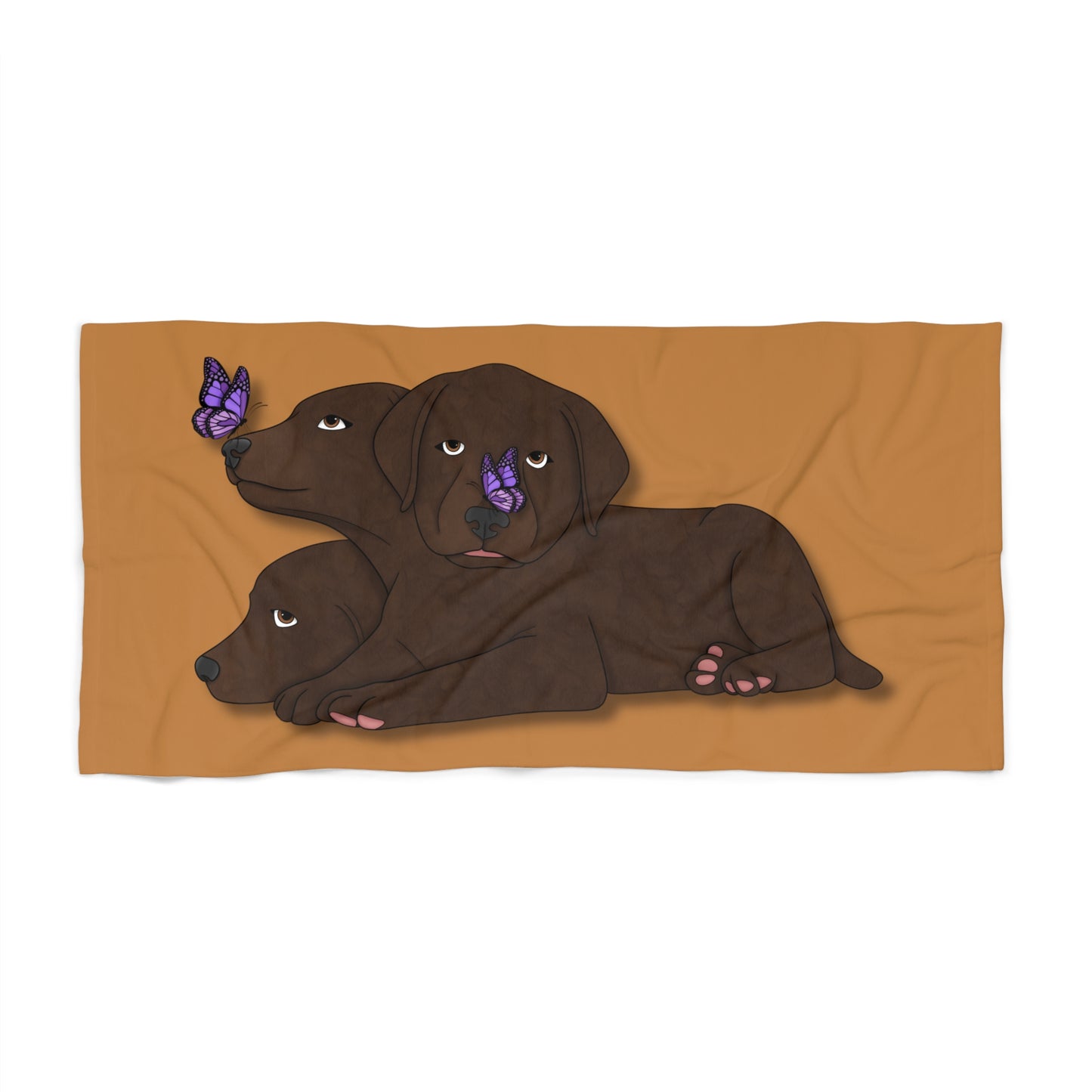 Cerberus Puppy Beach Towel