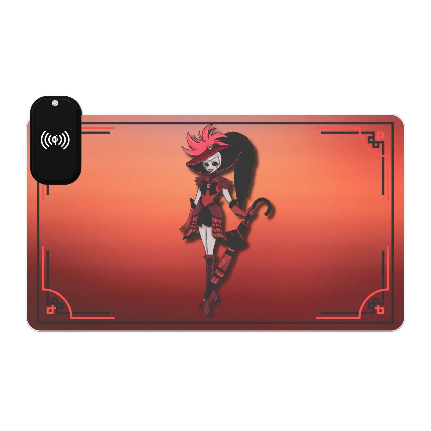 Space Warrior Rosie LED Gaming Mouse Pad