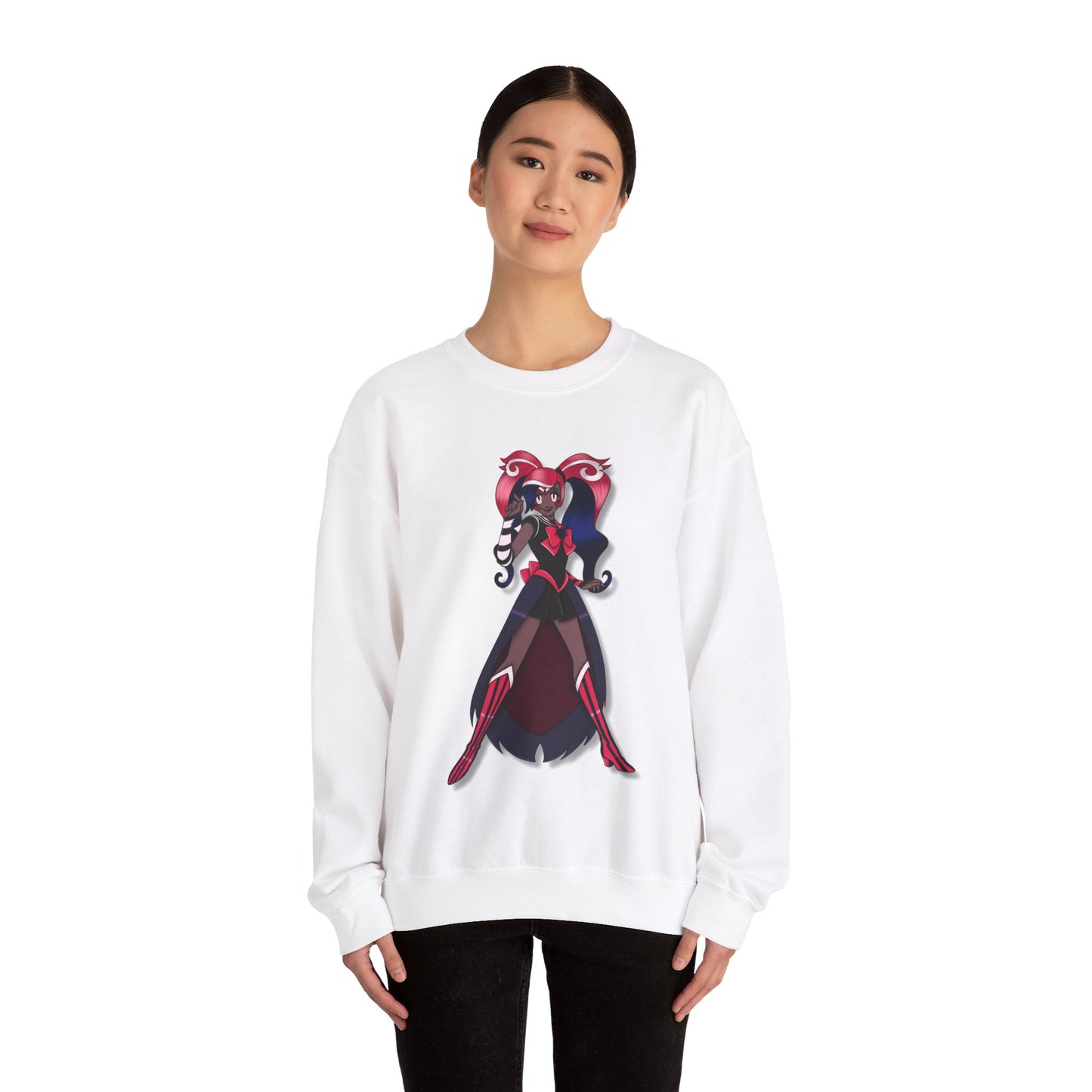 Space Warrior Velvette Heavy Blend™ Crewneck Sweatshirt