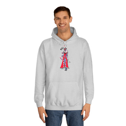 Space Warrior Valentino College Hoodie