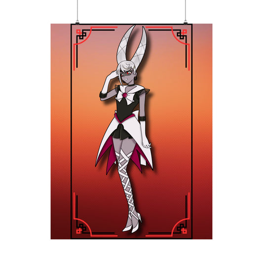 Space Warrior Carmilla Matte Vertical Posters