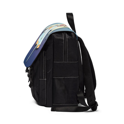 Space Warrior Saint Peter Casual Shoulder Backpack