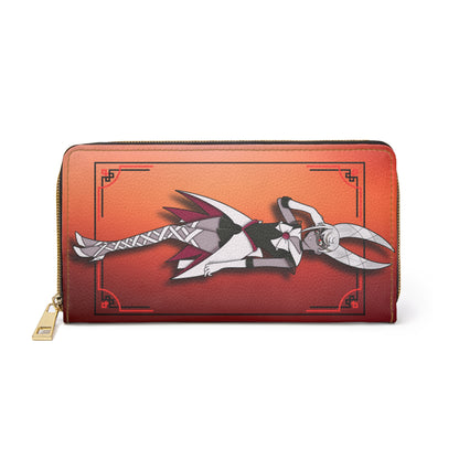 Space Warrior Carmilla Zipper Wallet