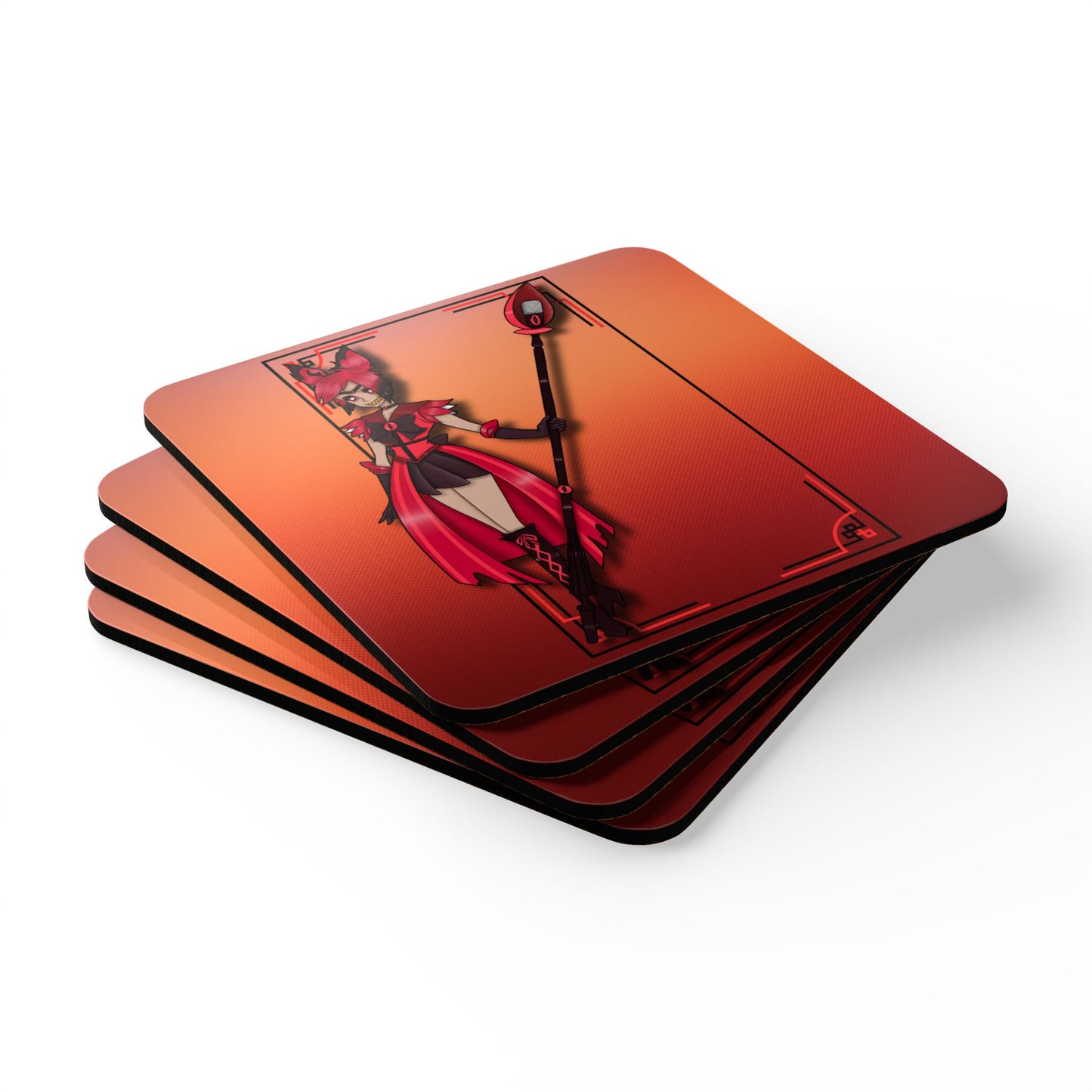 Space Warrior Alastor Corkwood Coaster Set