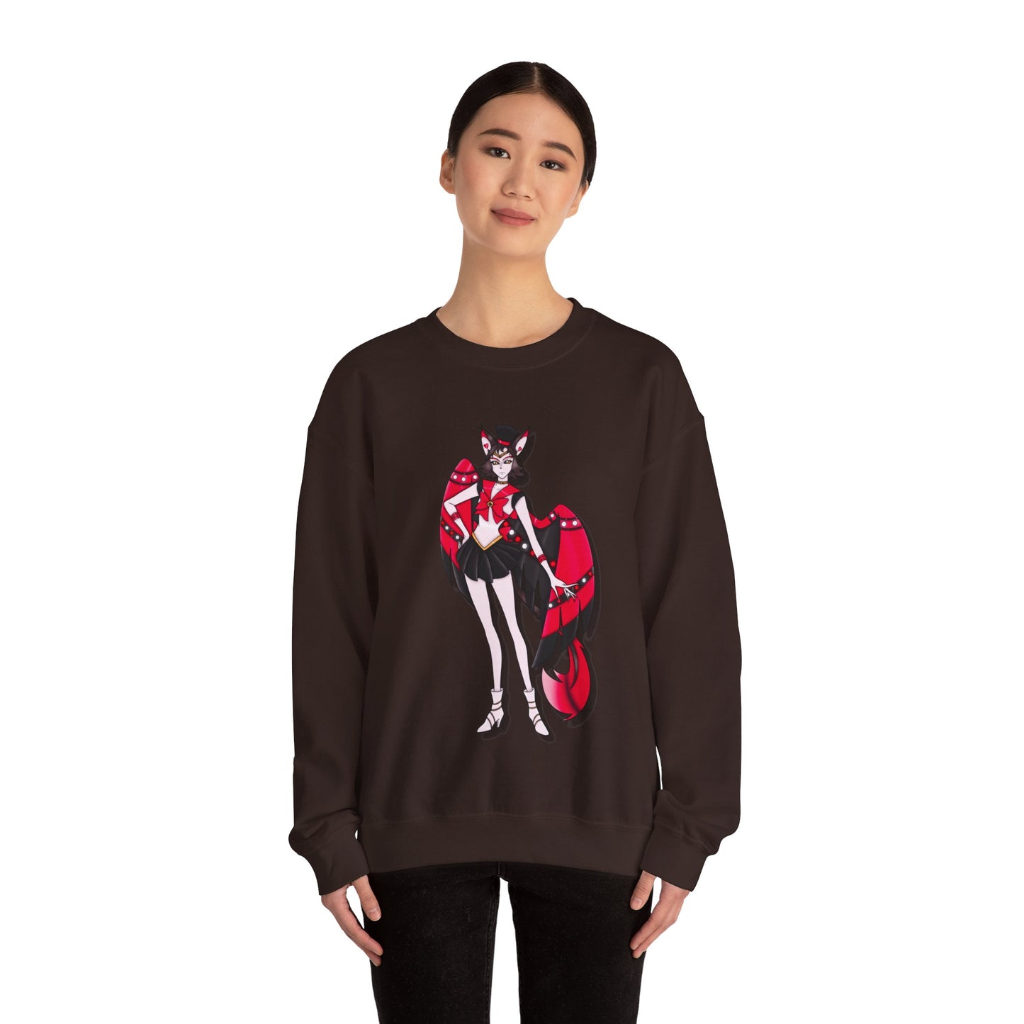 Space Warrior Husk Heavy Blend™ Crewneck Sweatshirt