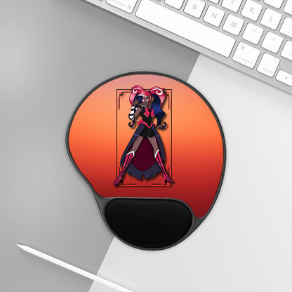 Space Warrior Velvette Mouse Pad With Wrist Rest