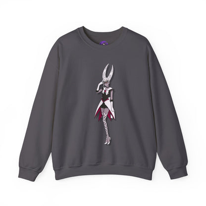 Space Warrior Carmilla Heavy Blend™ Crewneck Sweatshirt