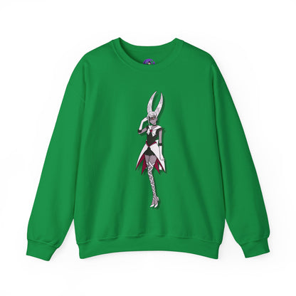 Space Warrior Carmilla Heavy Blend™ Crewneck Sweatshirt