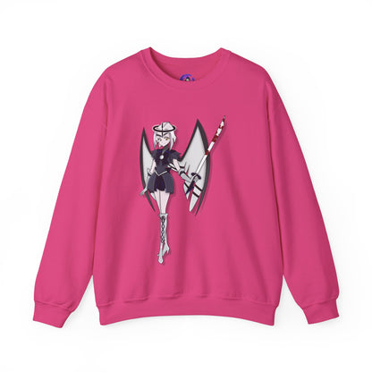 Space Warrior Lute Heavy Blend™ Crewneck Sweatshirt