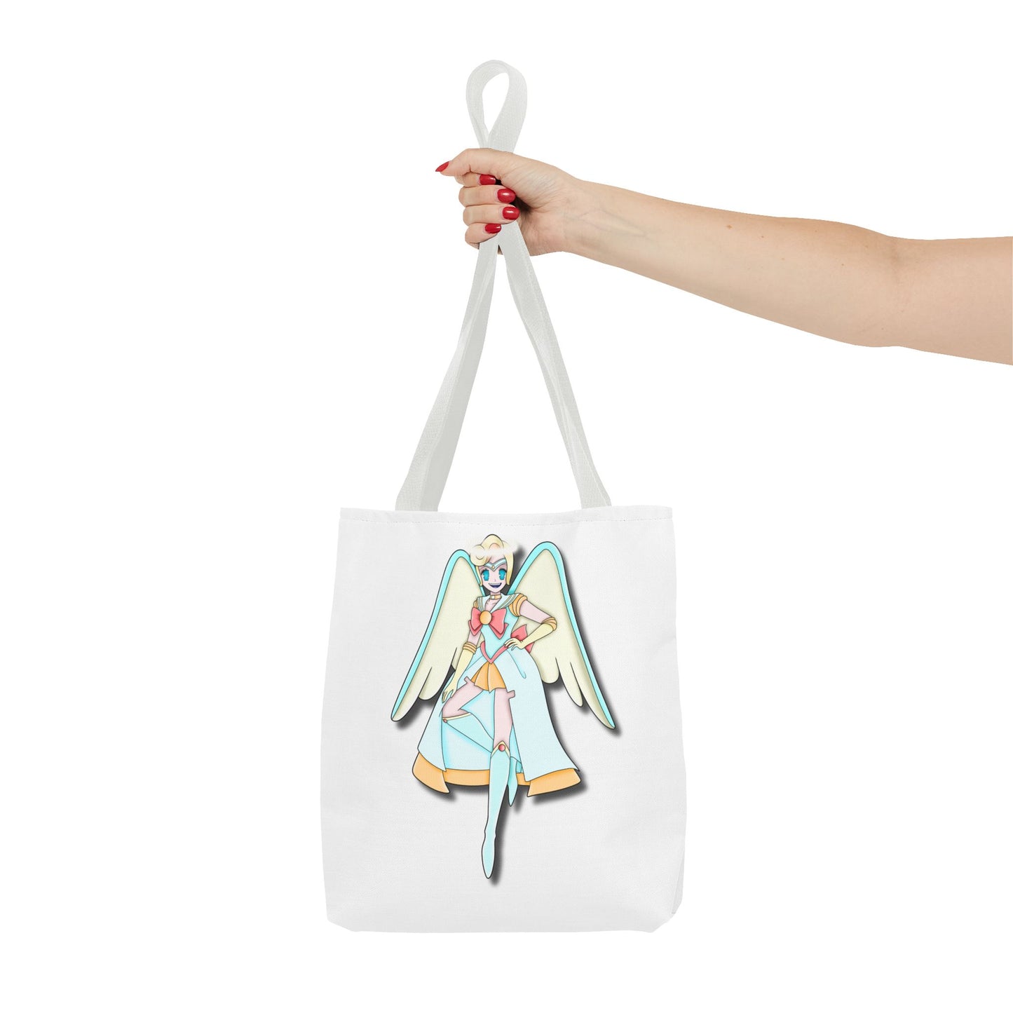 Space Warrior Saint Peter Tote Bag