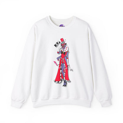 Space Warrior Valentino Heavy Blend™ Crewneck Sweatshirt