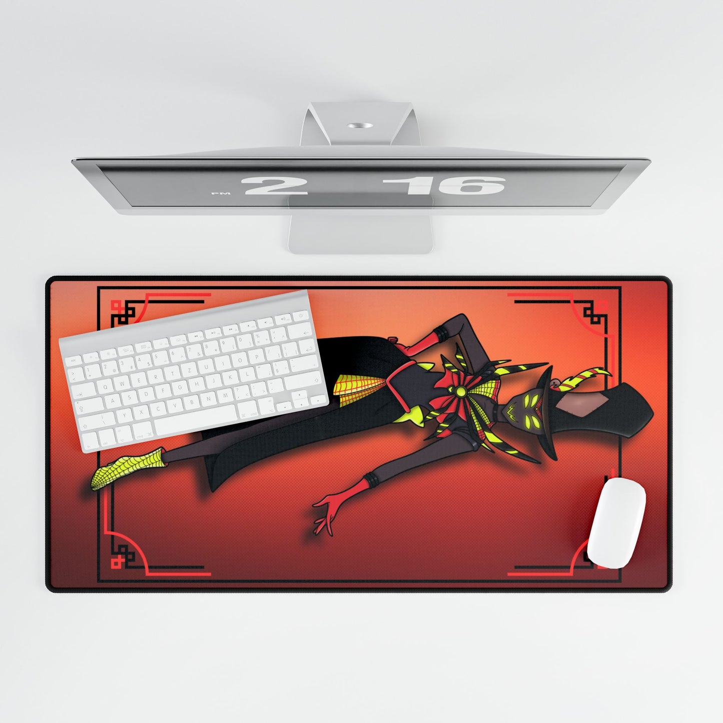 Space Warrior Zestial Desk Mats