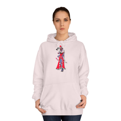 Space Warrior Valentino College Hoodie