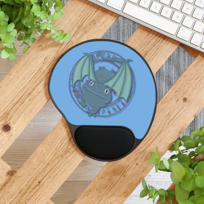 Baby Dragon Mouse Pad With Wrist Rest