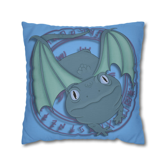 Baby Dragon Spun Polyester Square Pillowcase