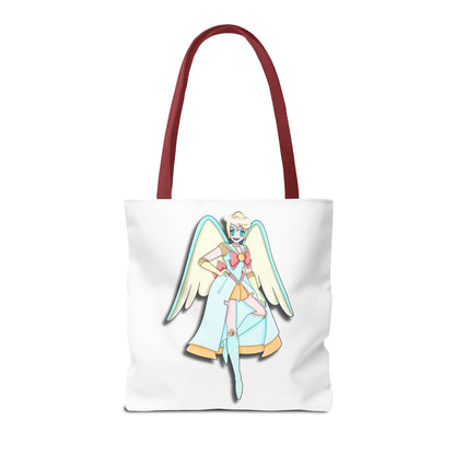 Space Warrior Saint Peter Tote Bag