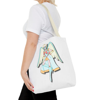 Space Warrior Saint Peter Tote Bag