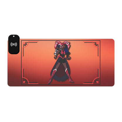 Space Warrior Velvette LED Gaming Mouse Pad