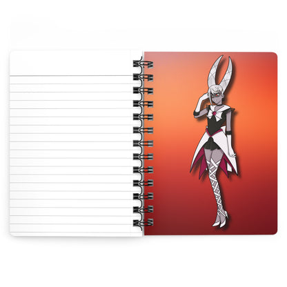 Space Warrior Carmilla Spiral Bound Journal