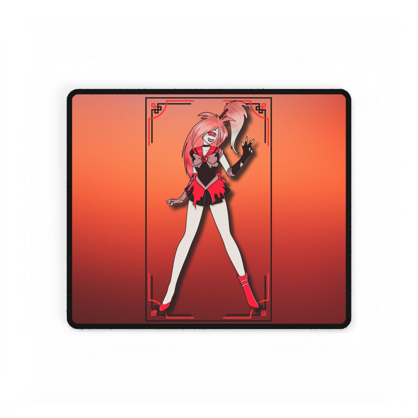 Space Warrior Cherri Bomb Desk Mats