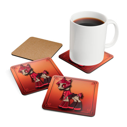 Pony Alastor Corkwood Coaster Set