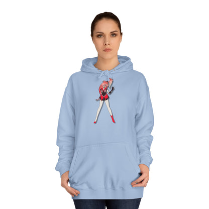 Space Warrior Cherri Bomb College Hoodie