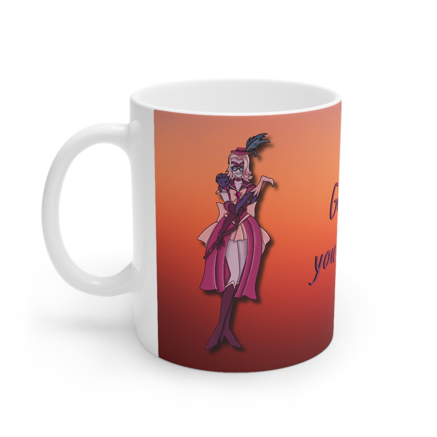 Space Warrior Susan White Ceramic Mug, 11oz and 15oz