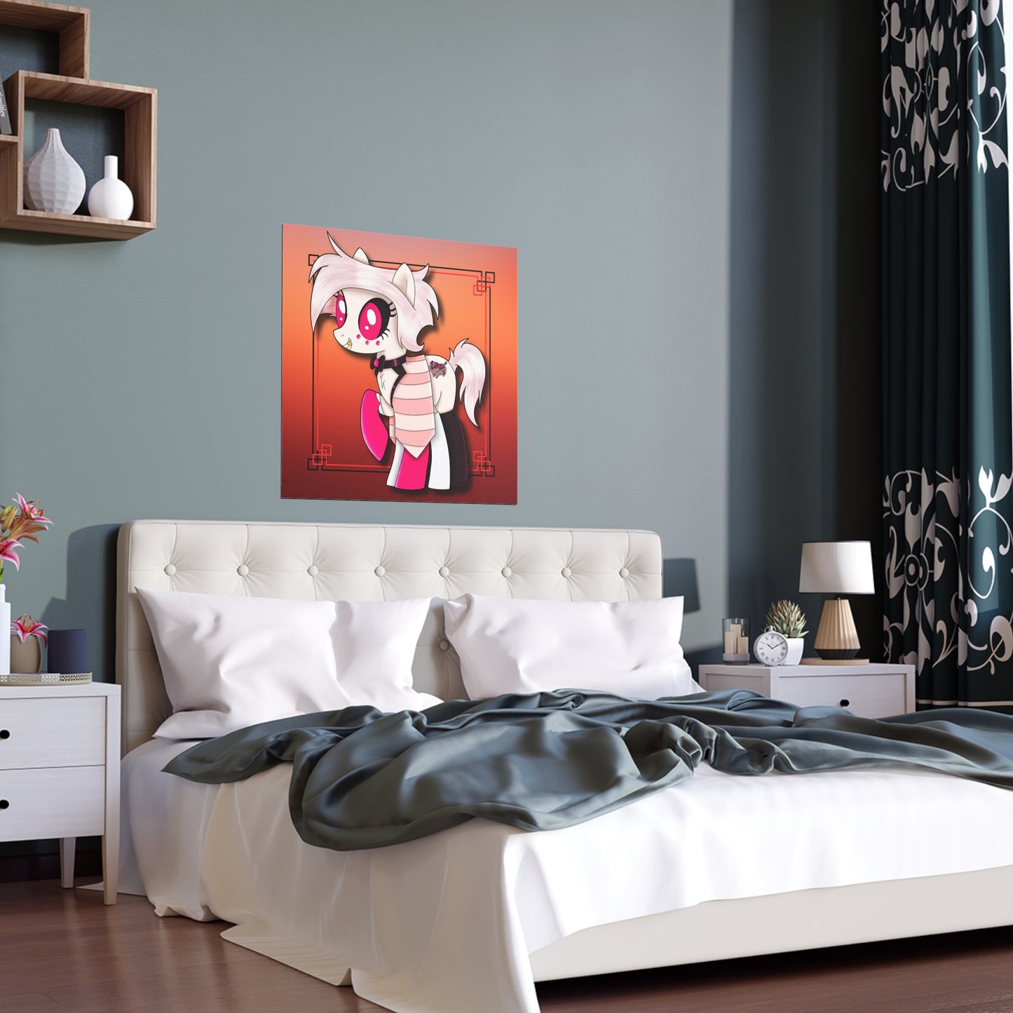 Pony Angel Dust Indoor and Outdoor Silk Posters