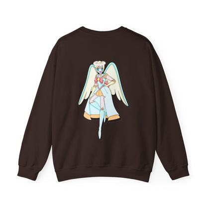 Space Warrior Saint Peter Heavy Blend™ Crewneck Sweatshirt