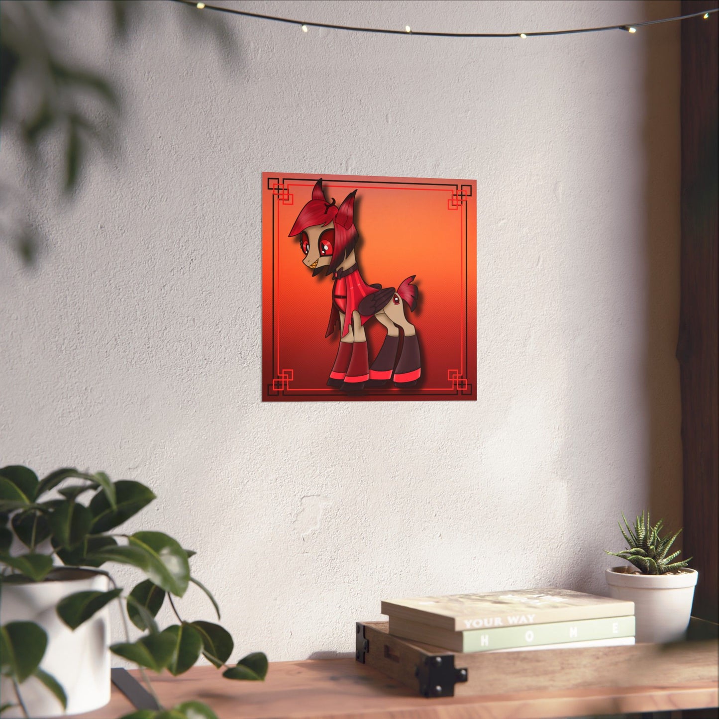 Pony Alastor Matte Vertical Posters