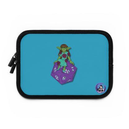 Goblin on a d20 Laptop Sleeve