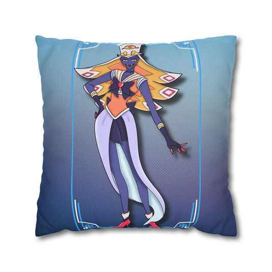 Space Warrior Sir Pentious Spun Polyester Square Pillowcase